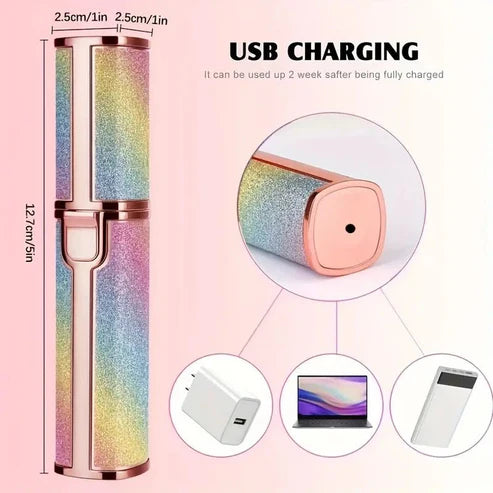 2-in-1 Electric Women’s Facial, Lip & Eyebrow Trimmer