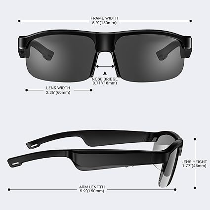 Last Day Of Discount 🔥 Bluetooth Sunglasses