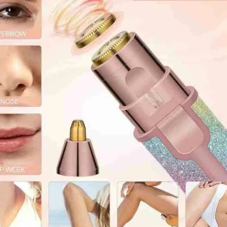 2-in-1 Electric Women’s Facial, Lip & Eyebrow Trimmer